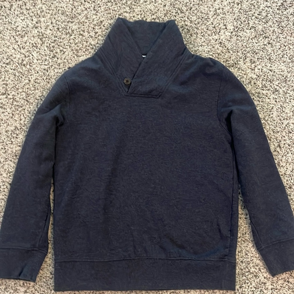 Boys Gymboree Navy sweater. Size M